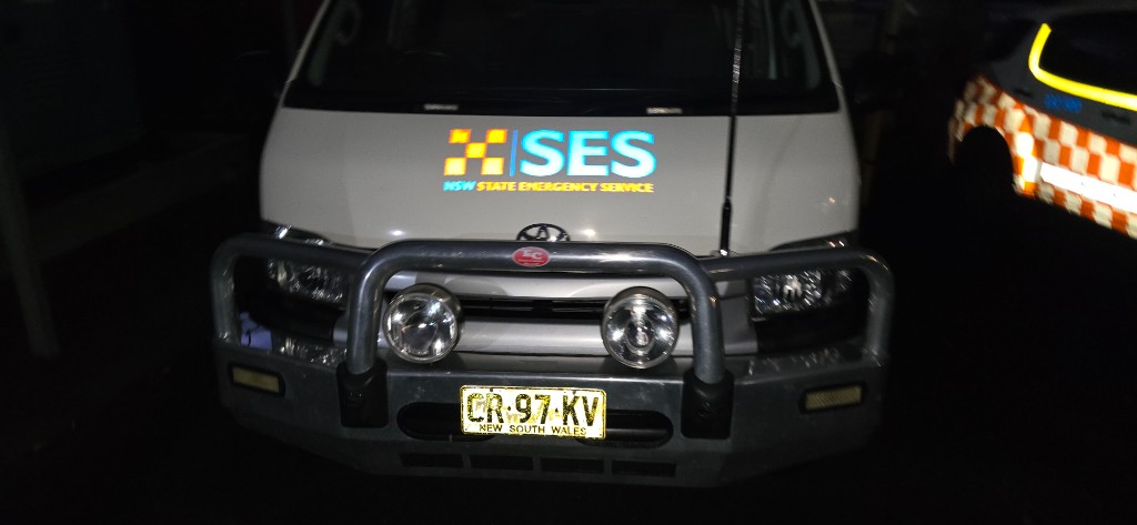 NSW SES HiAce van after commercial detailing